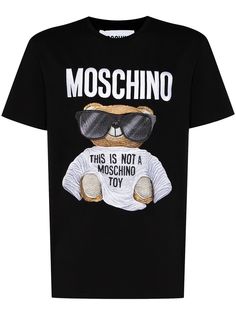 Moschino футболка с логотипом
