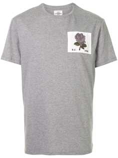 Kent & Curwen футболка с круглым вырезом и нашивкой