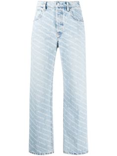 Alexander Wang Skater straight leg jeans