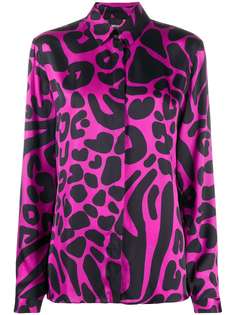 Just Cavalli geometric print shirt