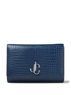 Jimmy Choo Varenne leather clutch bag