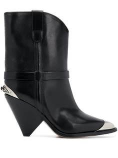 Isabel Marant ботильоны Lamsy на скульптурном каблуке