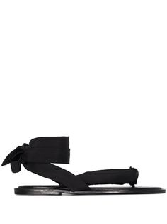 GANNI thong-strap tie-strap sandals