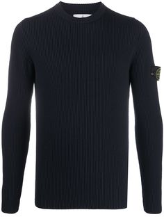 Stone Island джемпер с нашивкой-логотипом