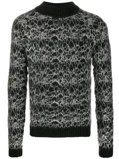 Saint Laurent джемпер с высоким воротником