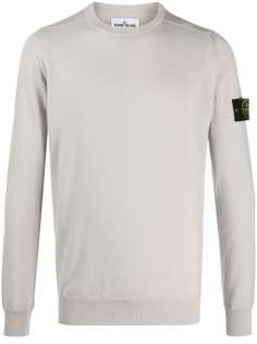Stone Island джемпер с нашивкой-логотипом