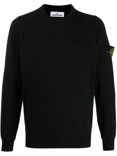 Stone Island джемпер с нашивкой-логотипом
