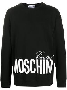 Moschino толстовка с принтом Couture!