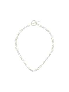 Isabel Marant silver-tone crystal-embellished necklace