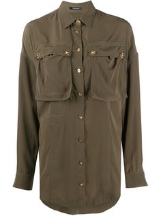 Versace button-front shirt