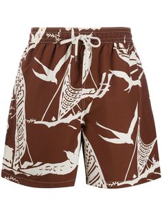 Polo Ralph Lauren плавки-шорты с графичным принтом
