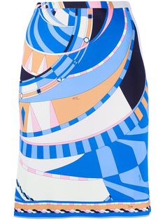 Emilio Pucci юбка мини Wally с принтом