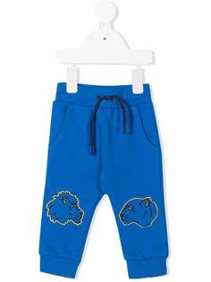 Kenzo Kids брюки с вышивкой