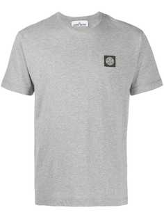 Stone Island футболка с нашивкой-логотипом