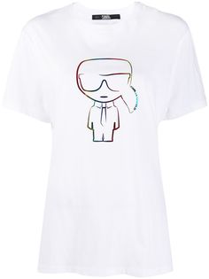 Karl Lagerfeld logo print T-shirt