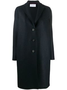 Harris Wharf London single-breasted felted-wool coat