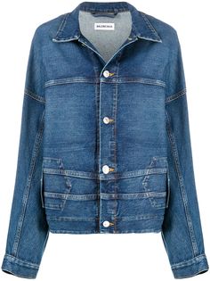 Balenciaga Upside Down denim jacket