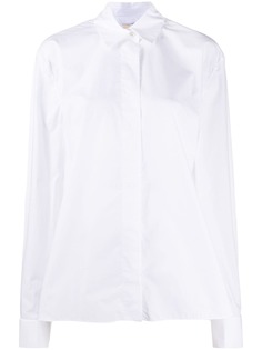 Alexandre Vauthier crystal buttons shirt
