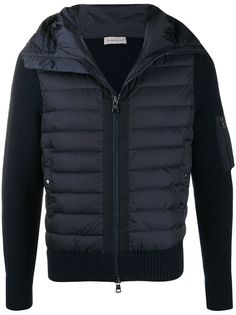 Moncler куртка с дутыми вставками