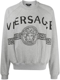 Versace толстовка с логотипом Medusa