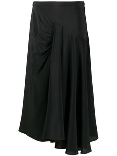 Nº21 high-waisted draped skirt