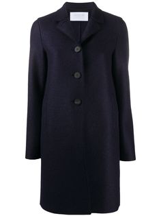 Harris Wharf London single-breasted wool coat