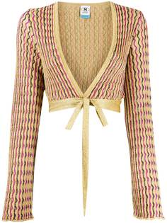 M Missoni cropped knit cardigan