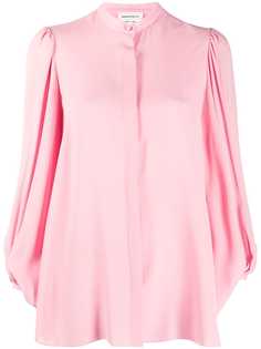 Alexander McQueen draped sleeve blouse
