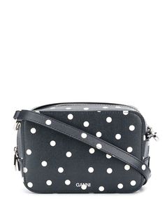 GANNI polka dot crossbody bag