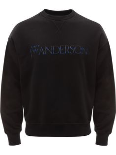 JW Anderson толстовка с вышитым логотипом
