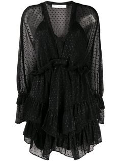 IRO Milson dotted mini dress