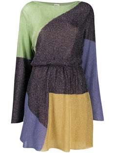 M Missoni fine-knit lamé dress