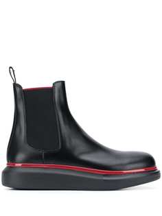 Alexander McQueen chunky sole Chelsea boots