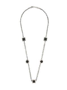 Guidi geometric chain-link necklace