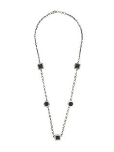 Guidi geometric chain-link necklace