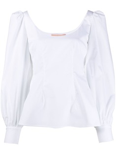 Brock Collection puff sleeve blouse
