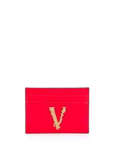 Versace V plaque cardholder