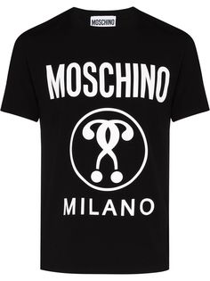 Moschino футболка с логотипом