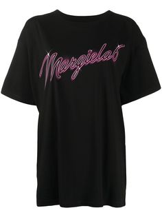 MM6 Maison Margiela logo print T-shirt