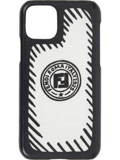 Fendi x Joshua Vides FF logo iPhone 11 Pro case