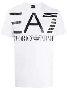Ea7 Emporio Armani футболка с логотипом