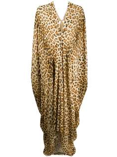 Roberto Cavalli платье с леопардовым принтом