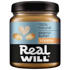 Real Will Арахисовая паста Creamy