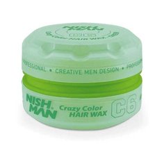 NISH MAN Воск C6 Green Hair