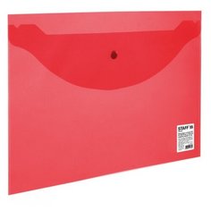 Папка-конверт с кнопкой STAFF