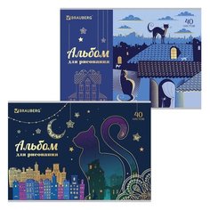 Альбом для рисования А4 40 Brauberg