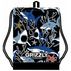 Grizzly Мешок для обуви Акулы