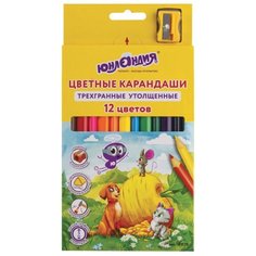 Юнландия Карандаши цветные