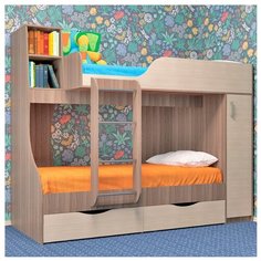 Двухъярусная кровать детская Пирамида