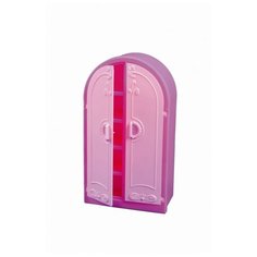 ОГОНЁК Шкаф розовый С-1429